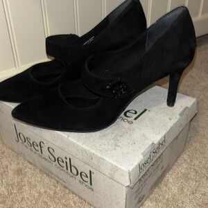 European Black High Heels